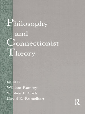 cover image of Philosophy and Connectionist Theory